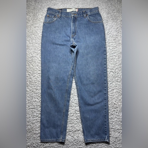 Vintage Levi's Womens 14 550 Classic Relaxed Tapered Regular Wash Cotton Western - Picture 1 of 4